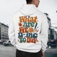 Retro PE Teacher What Are We Doing Today School Coach Women Men's Hoodie Back Print, novelty gifts, funny gifts