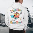 Retro Teaching Is My Superpower Apple Teacher Appreciation Men's Hoodie Back Print, novelty gifts, funny gifts Retro Teaching Is My Superpower Apple Teacher Appreciation Men's Hoodie Back Print, novelty gifts, funny gifts