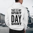 School Teacher Spirit Day Costume For Men Women Men's Hoodie Back Print, novelty gifts, funny gifts School Teacher Spirit Day Costume For Men Women Men's Hoodie Back Print, novelty gifts, funny gifts