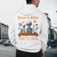 Science Is Magic Halloween Skeleton Students Teacher Men's Hoodie Back Print, novelty gifts, funny gifts Science Is Magic Halloween Skeleton Students Teacher Men's Hoodie Back Print, novelty gifts, funny gifts