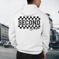 Second Grade Checkered Teacher 1st Day Back To School Women Men's Hoodie Back Print, novelty gifts, funny gifts