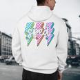SPED Teacher Squad Lightning Bolt Special Education Men's Hoodie Back Print, novelty gifts, funny gifts