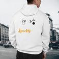Spooky Inequalities Ghosts Halloween Math Teacher Men's Hoodie Back Print, novelty gifts, funny gifts Spooky Inequalities Ghosts Halloween Math Teacher Men's Hoodie Back Print, novelty gifts, funny gifts