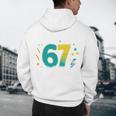 I Survived 67 Days Of School Teachers Students Meme Men's Hoodie Back Print, novelty gifts, funny gifts I Survived 67 Days Of School Teachers Students Meme Men's Hoodie Back Print, novelty gifts, funny gifts