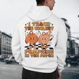 I Teach The Coolest Pumpkins In The Patch Teacher Halloween Men's Hoodie Back Print, novelty gifts, funny gifts