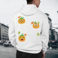 I Teach The Cutest Pumpkins In The Patch Teacher Men's Hoodie Back Print, novelty gifts, funny gifts
