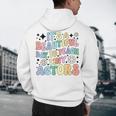Teach Tiny Actors Theater Drama Teacher Drama Teaching Men's Hoodie Back Print, novelty gifts, funny gifts