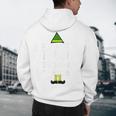 Teacher Christmas Teaching Is My Favorite Men's Hoodie Back Print, novelty gifts, funny gifts