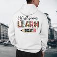 Teacher Y'All Gonna Learn Today First Day Of School Teacher Men's Hoodie Back Print, novelty gifts, funny gifts