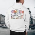 Teaching My Little Boos Teacher Ghost Teacher Halloween For Men Women Kids Men's Hoodie Back Print, novelty gifts, funny gifts