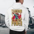 Teaching Is My Super Power Superhero Teacher Men's Hoodie Back Print, novelty gifts, funny gifts Teaching Is My Super Power Superhero Teacher Men's Hoodie Back Print, novelty gifts, funny gifts