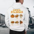 Thankful Syllables Teacher Thanksgiving Educational Kids Men's Hoodie Back Print, novelty gifts, funny gifts Thankful Syllables Teacher Thanksgiving Educational Kids Men's Hoodie Back Print, novelty gifts, funny gifts