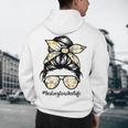 History Teacher Messy Bun Life Hair Glasses Men's Hoodie Back Print, novelty gifts, funny gifts History Teacher Messy Bun Life Hair Glasses Men's Hoodie Back Print, novelty gifts, funny gifts