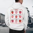 Transitional Kindergarten Is My Jam Strawberry TK Teacher Men's Hoodie Back Print, novelty gifts, funny gifts