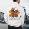 Unity Day Shirt Kindness Orange Teacher Kids Be Kind Men's Hoodie Back Print, novelty gifts, funny gifts