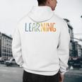 Vintage Play Is Learning Back To School Toddler Teacher Men's Hoodie Back Print, novelty gifts, funny gifts Vintage Play Is Learning Back To School Toddler Teacher Men's Hoodie Back Print, novelty gifts, funny gifts