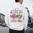 Welcome Back To School 2024 Teachers Students First Day Men's Hoodie Back Print, novelty gifts, funny gifts