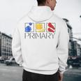 Women Art Teacher Back To School Artist Primary Color Theory Men's Hoodie Back Print, novelty gifts, funny gifts Women Art Teacher Back To School Artist Primary Color Theory Men's Hoodie Back Print, novelty gifts, funny gifts