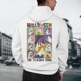 Women Halloween The Teacher Tour Ghosts Pencil Pumpkins Men's Hoodie Back Print, novelty gifts, funny gifts