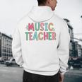 Women Music Teacher First Day Of School Elementary School Men's Hoodie Back Print, novelty gifts, funny gifts