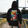 100th Day Of School Teachers Kids Child Happy 100 Days Men's Hoodie Back Print, funny design 100th Day Of School Teachers Kids Child Happy 100 Days Men's Hoodie Back Print, funny design