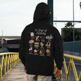 12 Day Of History Teacher Christmas Social Studies Student Men's Hoodie Back Print, History Teacher Gifts, funny design