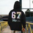 67 Ho Holmium Science Teacher Elements Table Six Seven Meme Men's Hoodie Back Print, Science Teacher Gifts, funny design 67 Ho Holmium Science Teacher Elements Table Six Seven Meme Men's Hoodie Back Print, Science Teacher Gifts, funny design