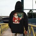 67 Teacher Christmas Santa Six Seven Meme Brainrot Math Joke Men's Hoodie Back Print, funny design 67 Teacher Christmas Santa Six Seven Meme Brainrot Math Joke Men's Hoodie Back Print, funny design