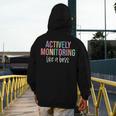 Actively Monitoring Like A Boss Shirt State Testing Teacher Men's Hoodie Back Print, funny design Actively Monitoring Like A Boss Shirt State Testing Teacher Men's Hoodie Back Print, funny design