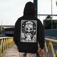 Artist Tarot Card Skeleton Painter Art Teacher Witchy Men's Hoodie Back Print, funny design Artist Tarot Card Skeleton Painter Art Teacher Witchy Men's Hoodie Back Print, funny design