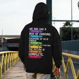 Back To School Teacher We Are Like A Box Of Crayons Men's Hoodie Back Print, funny design Back To School Teacher We Are Like A Box Of Crayons Men's Hoodie Back Print, funny design