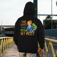 Beauty Teacher Take Chances Make Mistakes Get Messy Men's Hoodie Back Print, funny design Beauty Teacher Take Chances Make Mistakes Get Messy Men's Hoodie Back Print, funny design