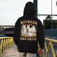Boo Crew Daycare Teacher Matching Halloween Costume Ghost Men's Hoodie Back Print, funny design