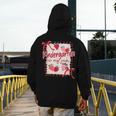 Bow Strawberry Kindergarten Is My Jam Teacher Kinder Team Men's Hoodie Back Print, funny design