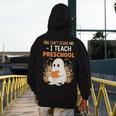 You Cant Scare Me I Teach Preschool Halloween Teacher Men's Hoodie Back Print, funny design You Cant Scare Me I Teach Preschool Halloween Teacher Men's Hoodie Back Print, funny design