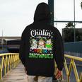Chillin With My Pre-K Snowmies Christmas Teacher Xmas Men's Hoodie Back Print, funny design Chillin With My Pre-K Snowmies Christmas Teacher Xmas Men's Hoodie Back Print, funny design