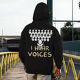 Choir Teacher Shirt I Hear Voices Chorister Tee Men's Hoodie Back Print, funny design Choir Teacher Shirt I Hear Voices Chorister Tee Men's Hoodie Back Print, funny design