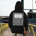 Composition Notebook Matching Group Halloween Teachers Men's Hoodie Back Print, funny design