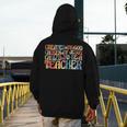 Created By God Chosen By Jesus Called To Be a Teacher Men's Hoodie Back Print, funny design Created By God Chosen By Jesus Called To Be a Teacher Men's Hoodie Back Print, funny design