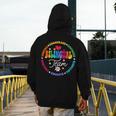 Cultivando Bilingues Dual Language Bilingual Team Teacher Men's Hoodie Back Print, funny design