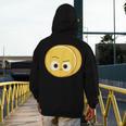 Cute Good Egg Teacher Halloween Costume Group The Big Cheese Men's Hoodie Back Print, funny design
