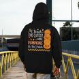 Cute Teacher Halloween For Women Men Teacher Pumpkin Men's Hoodie Back Print, funny design
