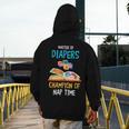 Daycare Provider Master Of Diapers Childcare Teacher Men's Hoodie Back Print, funny design Daycare Provider Master Of Diapers Childcare Teacher Men's Hoodie Back Print, funny design