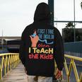 Diabetic Teacher Diabetes Awareness Insulin Blue Ribbon Men's Hoodie Back Print, funny design Diabetic Teacher Diabetes Awareness Insulin Blue Ribbon Men's Hoodie Back Print, funny design