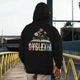 Dyslexia Teacher Awareness Dyslexic Dyslexics Dyslexia Men's Hoodie Back Print, funny design Dyslexia Teacher Awareness Dyslexic Dyslexics Dyslexia Men's Hoodie Back Print, funny design