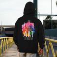 Earth Without Art Is Just Eh Painting Artist Pun Art Teacher Men's Hoodie Back Print, funny design