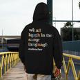 ESL Teacher ESOL Student Cute Retro Back To School First Day Men's Hoodie Back Print, Esl Teacher Gifts, funny design ESL Teacher ESOL Student Cute Retro Back To School First Day Men's Hoodie Back Print, Esl Teacher Gifts, funny design