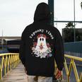 Espooky Vibes Maestra Halloween Spanish Mexican Teacher Men's Hoodie Back Print, funny design Espooky Vibes Maestra Halloween Spanish Mexican Teacher Men's Hoodie Back Print, funny design
