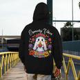 Espooky Vibes Maestra Halloween Spanish Mexican Teacher Men's Hoodie Back Print, funny design Espooky Vibes Maestra Halloween Spanish Mexican Teacher Men's Hoodie Back Print, funny design