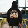 Are You Fall O Ween Directions Halloween Teacher Men's Hoodie Back Print, funny design Are You Fall O Ween Directions Halloween Teacher Men's Hoodie Back Print, funny design